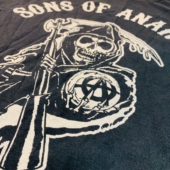 Sons of Anarchy reaper t-shirt y2k vintage 2000s - Picture 2 of 3